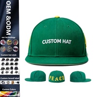 Topi Baseball Bordir Custom Produsen, Bahan Twill Polyester, 6 Panel, Grosir, Snapback, Model Fitted untuk Pria