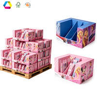 Cajas de Exhibición PDQ de Fácil Montaje Personalizadas y Estantes de Papel Apilables para Promoción y Mercadotecnia en Supermercados y Almacenes