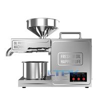 LT-B03 Portable Électrique Graines De Lin Rose Musquée Olive Cacao Tamanu Noix De Ricin Noix De Coco Baobab Pépins De Raisin Presse À Huile Machine Presse À Froid
