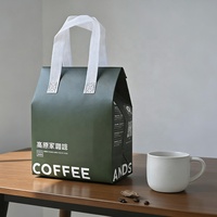 Sac de livraison isotherme personnalisé en non-tissé recyclable certifié GRS avec logo, en feuille d'aluminium, pour café, lait, thé et aliments, livraison rapide, vente en gros