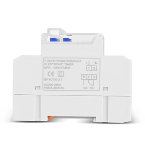 TM919A 110V 220V AC 5V 12V 24V Mini Interruptor Temporizador Digital Inteligente Programable de 7 Días, Relé de 16A para Riel DIN TM919 Z16 - Product Image 5