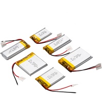 Batería de polímero de litio Lipo 3,7 654060 104060 502050 404050 de alta calidad para controlador de PSP de juguete de teléfono móvil y seguimiento GPS