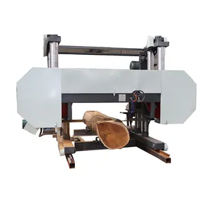 Large wood cutting machinery woodworking machinery mobile band saw cutting machine wood processing