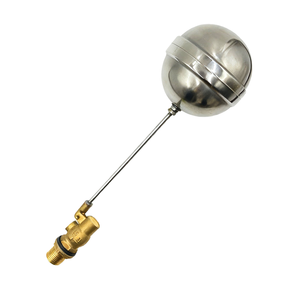 Válvula de flotador de bola de latón estándar Modelo 5029 DN15/DN20/DN25, manual, para agua, con rosca macho, para temperatura media, hidráulica - Product Image 1