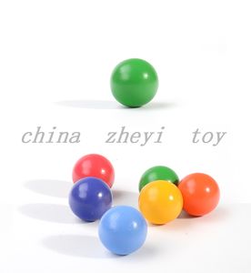 Fabrik Direkt verkauf Kinderspiel zeug pädagogische Baustein Spielzeug Bälle Großhandel Montessori Holz Regenbogen Baby Spielzeug Teile - Product Image 2