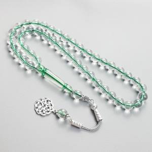 Personalisierte Transparente Harz Tasbih Gebetskette Klassisches Islamisches Rosenkranz-Armband in Kugelform für Muslimische Religiöse Praktiken - Product Image 3