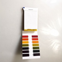 Papier indicateur de pH universel 1-14, bandelettes de test de pH, kit de test, version anglaise, gamme complète