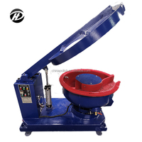 Machine de polissage à haute fréquence HENGDA, finition par vibration, séparateur de médiators automatique en acier contrôlé par PLC, 150L, 2.2/3.0 kW