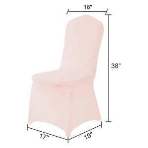 Housses de chaise professionnelles OEM écologiques en Spandex/Polyester, design durable, lavables en machine, service de logo personnalisé, certifiées <span class=keywords><strong>ISO</strong></span> - Product Image 3