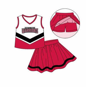 Su misura fratello e sorella uniforme scolastica per ragazze manica corta gonna corta da competizione per ragazze uniforme scolastica a squadre - Product Image 3