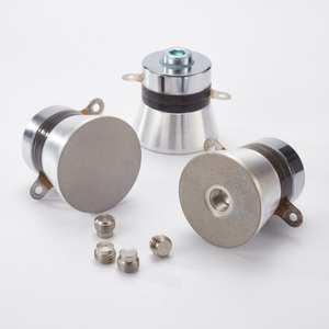 Đầu dò siêu âm công nghiệp 28KHz 40KHz 60W/Bộ rung/Bộ tạo dao động Đầu dò gốm Piezo cho thiết bị làm sạch siêu âm - Product Image 1