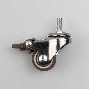 Großhandel Lenk rollen mit Schwenk und Bremsen Ruedas Caster Miniatur Caster - Product Image 4