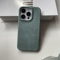 Étui rigide pour téléphone XP514 à motif lézard vintage, compatible avec iPhone 17PROMAX 16PLUS 15PRO – Nouveauté