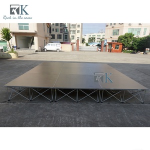 Scène carrée à plateforme stable et robuste, capacité 750 kg/m², plateforme de scène pour événements en vente - Product Image 4