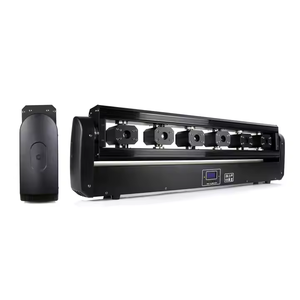 Luci a Testa Mobile Laser LED RGBW a 6 <span class=keywords><strong>Occhi</strong></span> 500mW con Controllo DMX512, Colore Rosso, Luci da Palco a Testa Mobile Laser a 6 <span class=keywords><strong>Occhi</strong></span> - Product Image 5