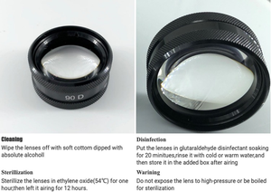 2022 새로운 슬릿 램프 망막 렌즈 20D 78D 90D 안과 안저 렌즈 - Product Image 4