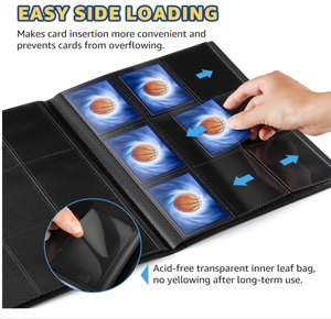 Álbum de Cartas Coleccionables de Plástico PP con 9 Bolsillos para 360 Cartas, para Pokémon, Béisbol, Fotos, Deportes, TCG, Yu-Gi-Oh, Álbum Profesional para Coleccionistas - Product Image 6