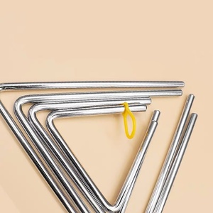 Wholesale 7 Inch Triangle Bell Orff Percussion Triangle for <b>Musical</b> Performance Durable Children's <b>Instrument</b> Accessory for Kids - Product Image 4