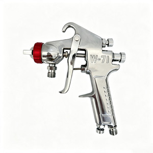 Pistola de Pulverización Neumática W-71PT de Alimentación a Presión, Herramientas de Pintura Automática, Alta Atomización, Ahorro de Pintura, 300 ml/min, Aleación de Aluminio - Product Image 1