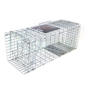 Cages de capture et de libération d'animaux sauvages vivants pliables en métal de différentes tailles sans cruauté - Product Image 1
