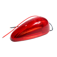 4114-00113 Feu de dégagement arrière WZ1101 LED rouge adapté pour KINGLONG HIGER ZHONGTONG GOLDEN DRAGON