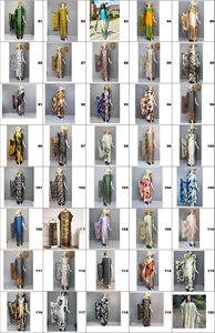 Nouvelle Robe Ample et Écharpe pour Femmes Arabes, Vêtement Musulman pour Fête et Voyage - Product Image 5