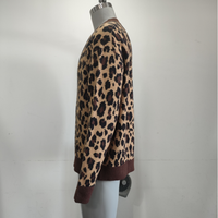Cardigan en tricot pour homme Leon de haute qualité, coupe ample, boutonné, pull à manches longues pour l'automne et l'hiver