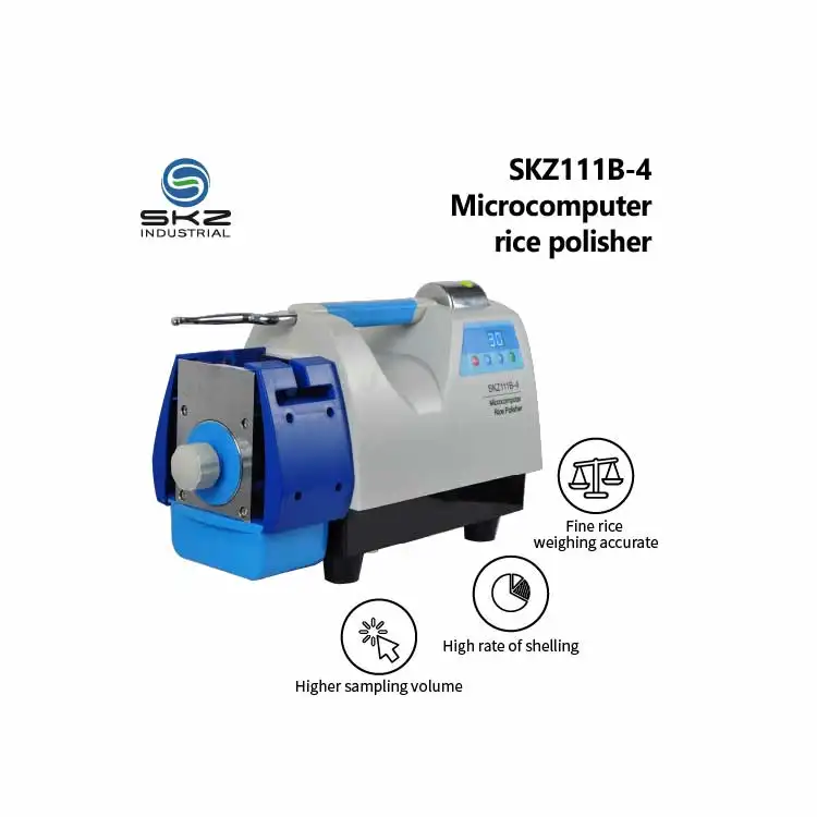 SKZ111B-4 laboratory rice whitener and polisher mini rice polisher