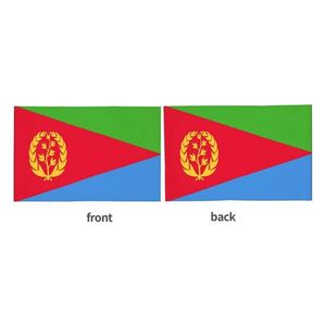 Bandera Nacional de Eritrea para Ventana de Auto, Doble Cara, Poliéster, 12x18 Pulgadas, Bandera de Eritrea para Auto, Venta al Por Mayor - Product Image 2