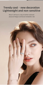 V3 Anneau intelligent givré transfrontalier Style simple Bracelet <span class=keywords><strong>de</strong></span> couple Fréquence cardiaque Oxygène sanguin Sommeil Détecteur d'humeur Contrô<span class=keywords><strong>le</strong></span> par application Android - Product Image 4