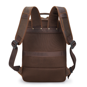 Nuevo Bolso de Viaje de Cuero Genuino Crazy Horse, Estilo Vintage, Antirrobo, para Hombre, Personalizable, con Envío Directo - Product Image 3