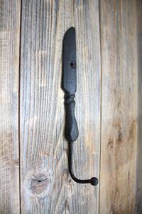 Rústico creativo hogar cubiertos tenedor gancho para colgador de pared ganchos de hierro fundido cocina restaurante pared decorativa <span class=keywords><strong>Foodie</strong></span> - Product Image 4