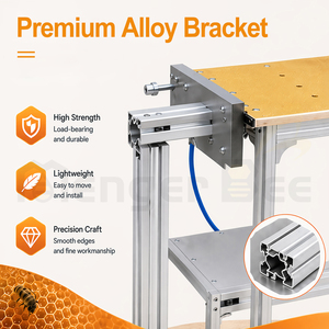 Máquina Eléctrica para Inserción de Alambre en Cuadros de Apicultura, Herramienta de Cableado de Cuadros Accionada con Pedal - Product Image 3