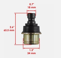 Pour Can Am Maverick X3 OEM Joint à rotule avant inférieur droit ou gauche 706202045 ATV/UTV Pièces et accessoires