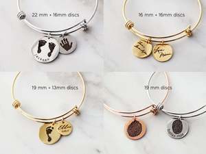 Pulsera de acero inoxidable con <span class=keywords><strong>citas</strong></span> personalizadas, brazalete expandible, regalo conmemorativo - Product Image 5