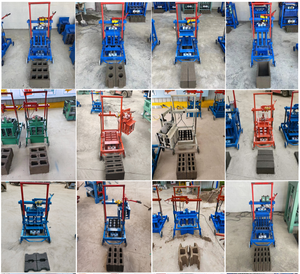 Máy rung di động để làm khối trong công nghiệp nhỏ đơn giản để sử dụng máy làm gạch thủ công - Product Image 2