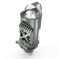 Offre Spéciale Mini H4 Led Projecteur Lentille Phare De Voiture 100w 12000lm Moto Ampoules
