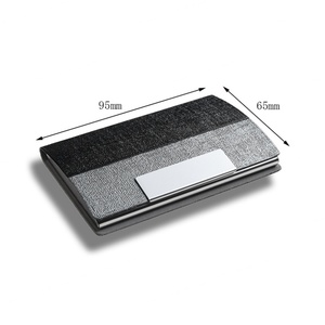 Tarjetero de Tela Personalizado de Alta Calidad para Hombre, para Tarjetas de Crédito, Identificación y Tarjetas de Presentación - Product Image 4