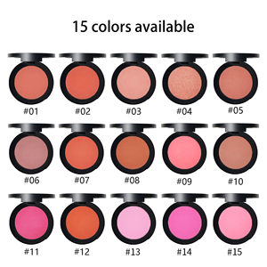 Cosméticos veganos al por mayor colorete Rosa mineral colorete prensado sin marca colorete en polvo pigmentado Etiqueta Privada - Product Image 2