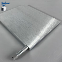 Radiateur en aluminium refroidi par eau de haute qualité, plaque de refroidissement liquide, connecteurs 8MM/10MM, déflecteur pour boîtier d'ordinateur, refroidissement CPU ANT
