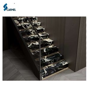 Azulejos de losa de mármol negro Noir Grand Antique Bvlgaris Bulgaris, mármol negro Napoleón para suelo de encimera, decoración de pared Interior - Product Image 4