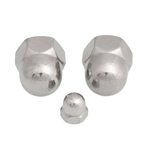 M6 M8 TC4 Grade2 Grade5 Gr2 Gr5 Aleación de titanio Color anodizado Hexágono Tuerca abovedada Tuerca <span class=keywords><strong>Acron</strong></span> DIN1587 - Product Image 4