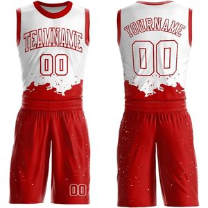 Uniforme Deportivo Atlético Personalizado, Camisetas y Pantalones Cortos de Baloncesto con Nombre, Número y Logotipo, Talla XS para Hombre, Mujer y Jóvenes - Product Image 1