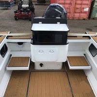 Bateau de pêche en aluminium insubmersible Gospel 20ft 6m