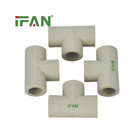IFAN Project Choice Raccord de tuyauterie PPR (coudes, tés, raccords à sertir) à paroi intérieure lisse, longue durée de vie, personnalisable, avec logo privé