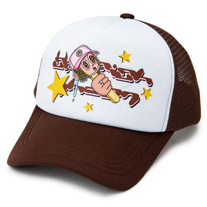 <strong>Custom</strong> <strong>Your</strong> <strong>Own</strong> Logo <strong>5</strong> <strong>Panel</strong> OEM Unisex Mesh Trucker <strong>Hat</strong> Cap <strong>Customized</strong> Embroidered Mesh Trucker <strong>Hats</strong> Sports Print Trucker <strong>Hat</strong> - Product Image 5