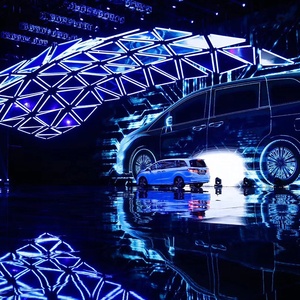 Tubo de luz LED RGB para concierto, grúa de elevación triangular, cabrestante cinético, DMX - Product Image 3