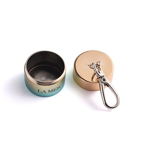 Estuche metálico para pastillas de viaje, colgante, contenedor de monedas, llavero - Product Image 6