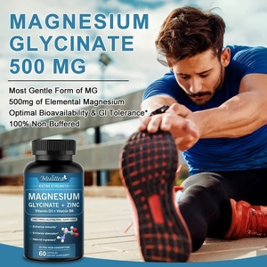 Cápsulas Veganas de Multivitaminas con Glicinato de Magnesio, Zinc, Vitamina D3 y <span class=keywords><strong>B6</strong></span>, Apoyo para Músculos, Nervios, Articulaciones, Corazón y Salud Inmunológica para Adultos - Product Image 3