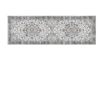 Bohemian Style Polyester Runner Rug Non-Slip Backing Stain Resistant Washable Square Shape Custom Modern Design Custom Sizes